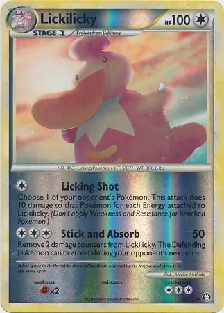 38/102 Lickilicky TM Uncommon Reverse Holo