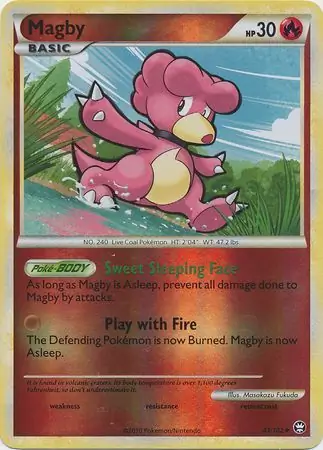 41/102 Magby TM Uncommon Reverse Holo