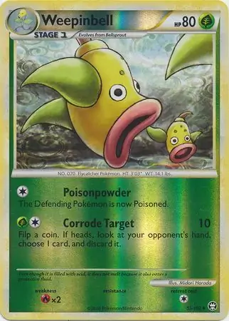 53/102 Weepinbell TM Uncommon Reverse Holo