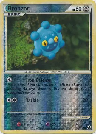 58/102 Bronzor TM Common Reverse Holo