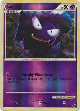 63/102 Gastly TM Common Reverse Holo