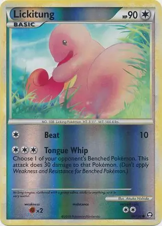 66/102 Lickitung TM Common Reverse Holo