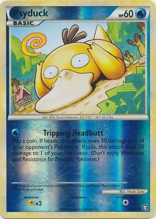 74/102 Psyduck TM Common Reverse Holo