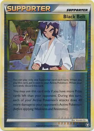 85/102 Black Belt TM Uncommon Reverse Holo