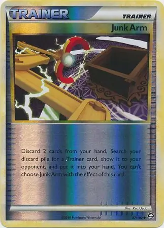 87/102 Junk Arm TM Uncommon Reverse Holo
