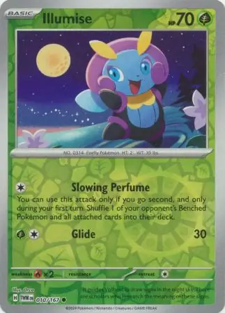 010/167 Illumise TWM Common Reverse Holo