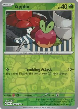 017/167 Applin TWM Common Reverse Holo