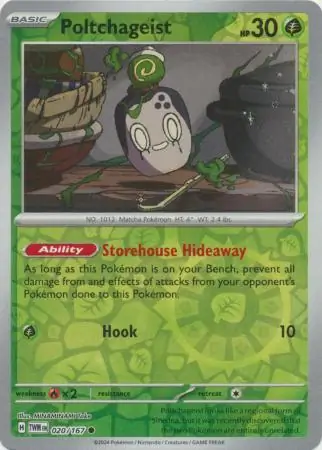 020/167 Poltchageist TWM Common Reverse Holo