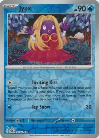 046/167 Jynx TWM Common Reverse Holo