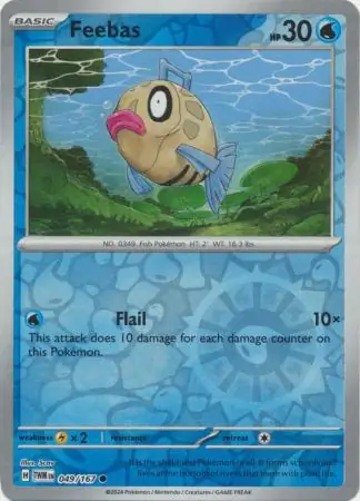 049/167 Feebas TWM Common Reverse Holo