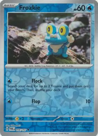 056/167 Froakie TWM Common Reverse Holo