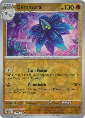 Glimmora Twilight Masquerade 109/167 Uncommon Reverse Holo