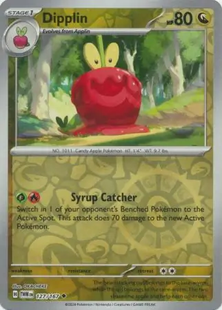 127/167 Dipplin TWM Uncommon Reverse Holo
