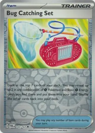 143/167 Bug Catching Set TWM Uncommon Reverse Holo