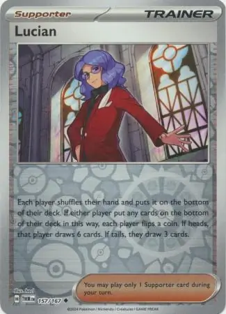 Lucian Twilight Masquerade 157/167 Uncommon Reverse Holo