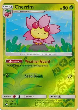 11/156 Cherrim UPR Uncommon Reverse Holo