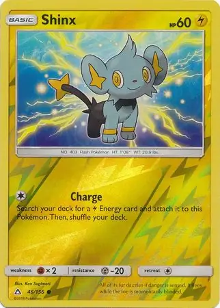 46/156 Shinx UPR Common Reverse Holo
