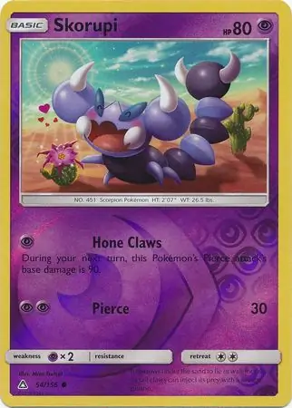 54/156 Skorupi UPR Common Reverse Holo