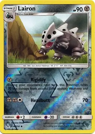 124/214 Lairon UNB Uncommon Reverse Holo
