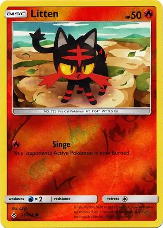 26/214 Litten UNB Common Reverse Holo