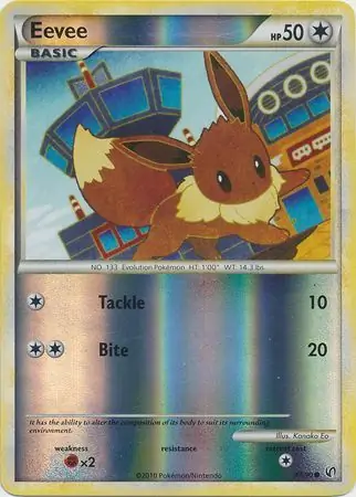 47/90 Eevee UD Common Reverse Holo