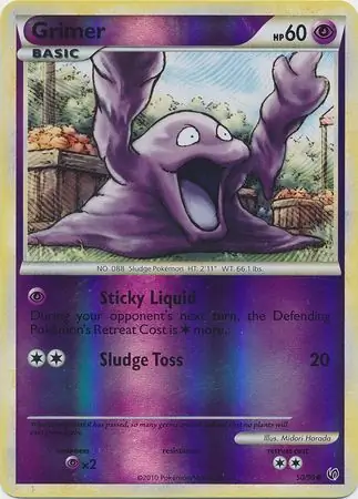50/90 Grimer UD Common Reverse Holo