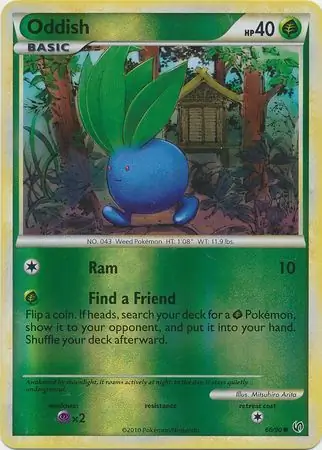 60/90 Oddish UD Common Reverse Holo
