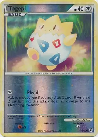 70/90 Togepi UD Common Reverse Holo