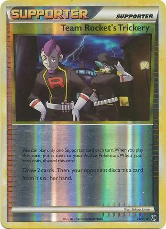 78/90 Team Rocket's Trickery UD Uncommon Reverse Holo