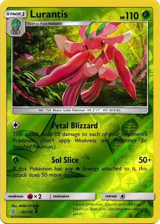 16/236 Lurantis UNM Uncommon Reverse Holo