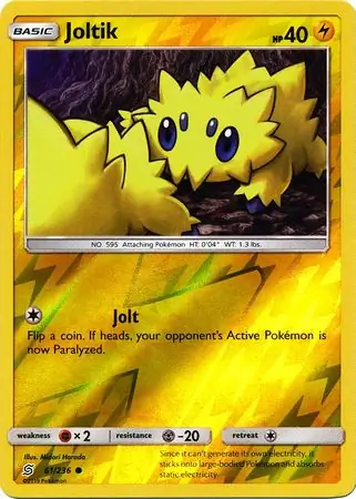 61/236 Joltik UNM Common Reverse Holo