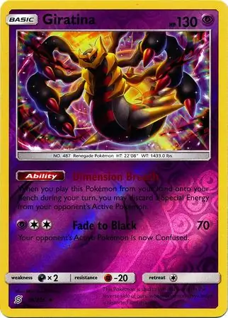 86/236 Giratina UNM Rare Holo Reverse Holo