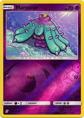 96/236 Mareanie UNM Common Reverse Holo