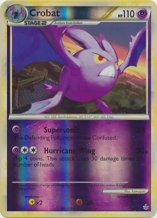 14/95 Crobat UL Rare Reverse Holo