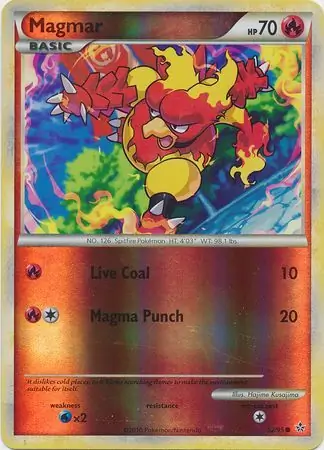 52/95 Magmar UL Common Reverse Holo