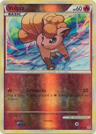68/95 Vulpix UL Common Reverse Holo