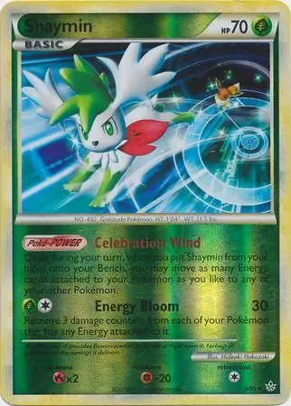 8/95 Shaymin UL Rare Holo Reverse Holo