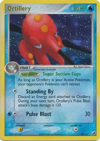 10/115 Octillery UF Rare Holo Reverse Holo