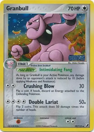 39/115 Granbull UF Uncommon Reverse Holo