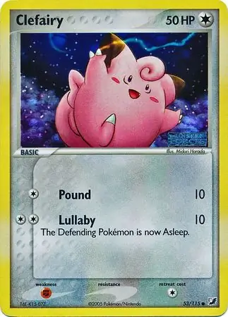 53/115 Clefairy UF Common Reverse Holo