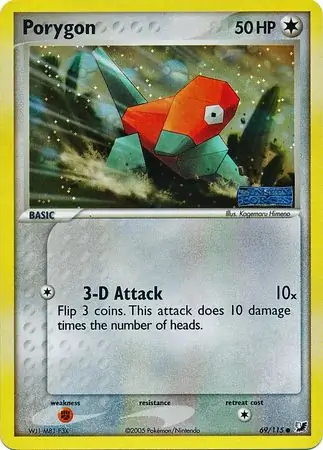 69/115 Porygon UF Common Reverse Holo
