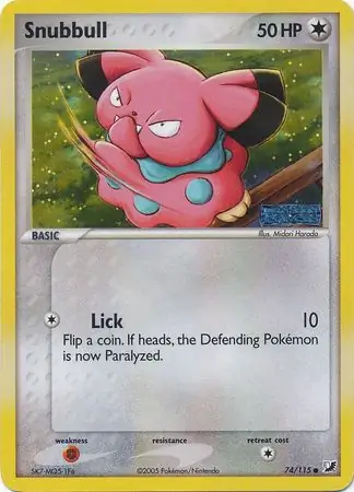 74/115 Snubbull UF Common Reverse Holo