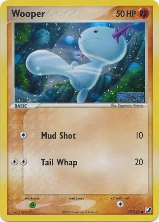 79/115 Wooper UF Common Reverse Holo