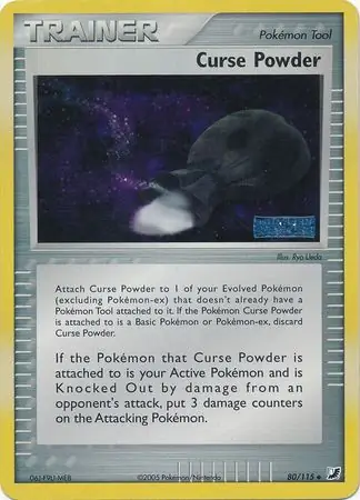 80/115 Curse Powder UF Uncommon Reverse Holo