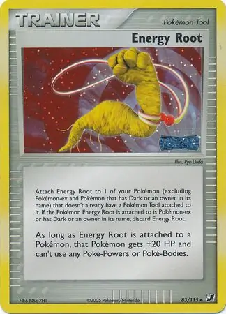 83/115 Energy Root UF Uncommon Reverse Holo