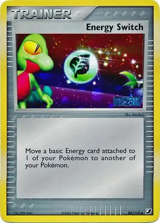 Energy Switch 84/115 3 EX UNSEEN FORCES UNCOMMON REVERSE HOLO PTCG