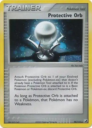 90/115 Protective Orb UF Uncommon Reverse Holo