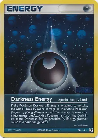 96/115 Darkness Energy UF Rare Reverse Holo