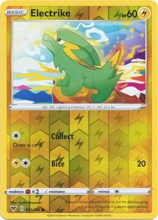 051/185 Electrike VIV Common Reverse Holo