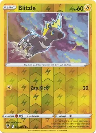 053/185 Blitzle VIV Common Reverse Holo